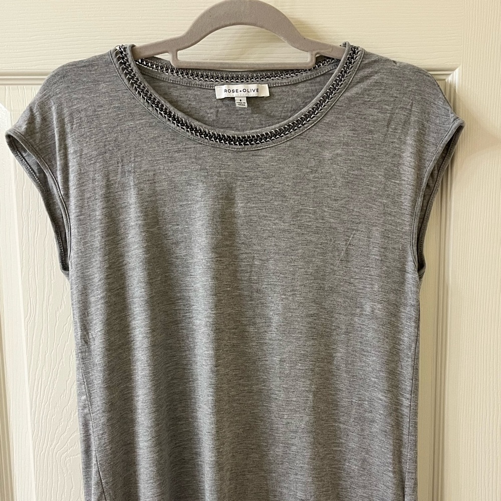 Rose and Olive sleeveless tank